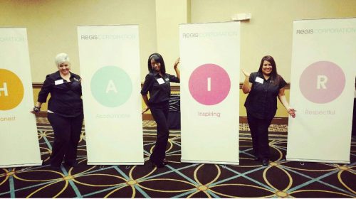 hard working cosmetologist