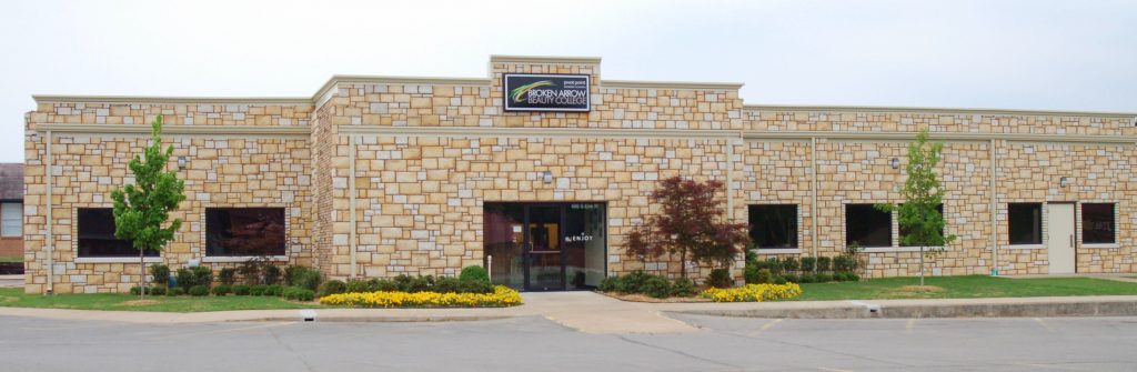 Broken Arrow Beauty College building after 2010 remodeling