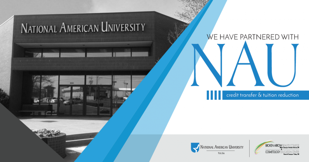 National American University opportunity with Broken Arrow Beauty College
