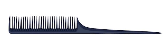Rattail Comb