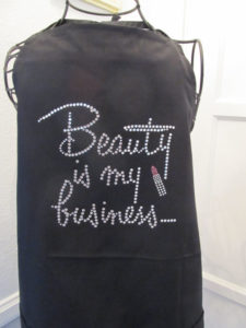 beauty business apron